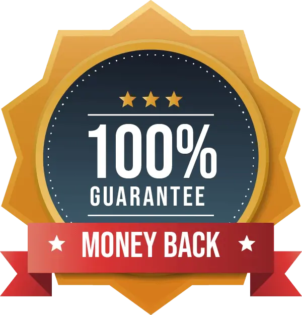 100Percent refund policy with 60days1